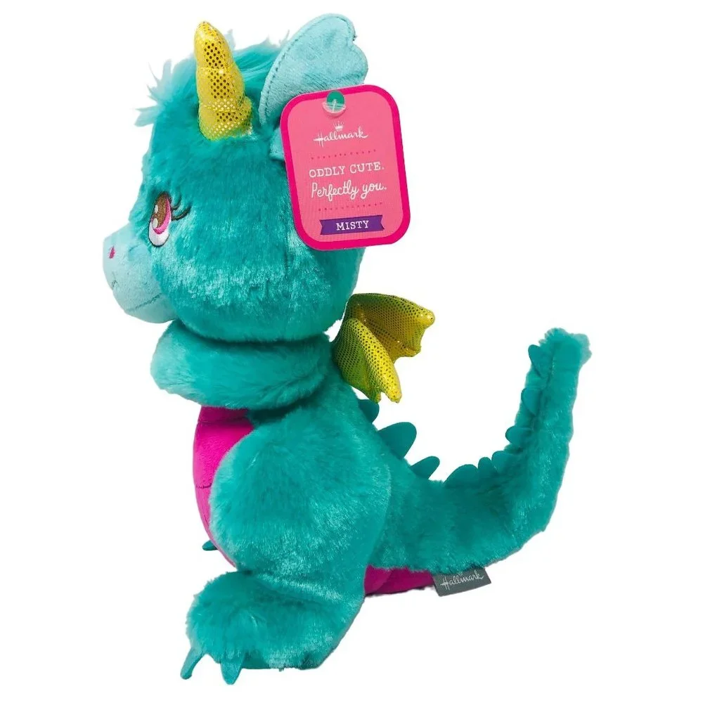 Hallmark Misty the Dragon Stuffed Animal Plush Toy - Picture 2 of 3
